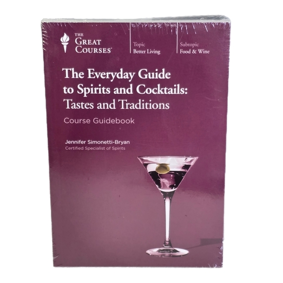 The Great Courses Everyday Guide To Spirits & Cocktails DVD & Guidebook Mixology - Picture 1 of 4